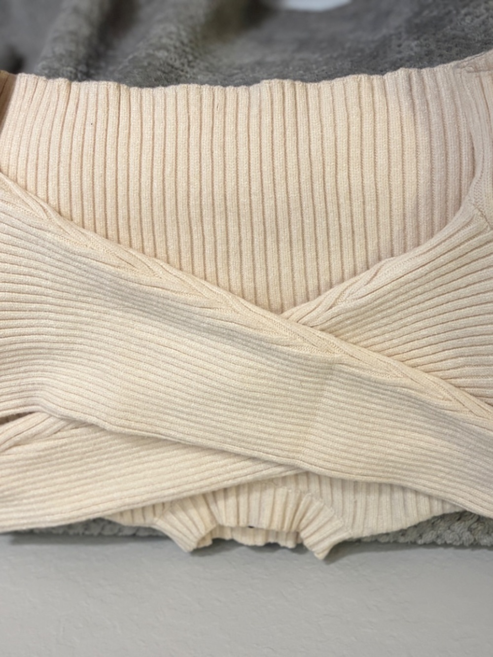 ZARA Ribbed Cropped Sweater - Picture 6 of 6